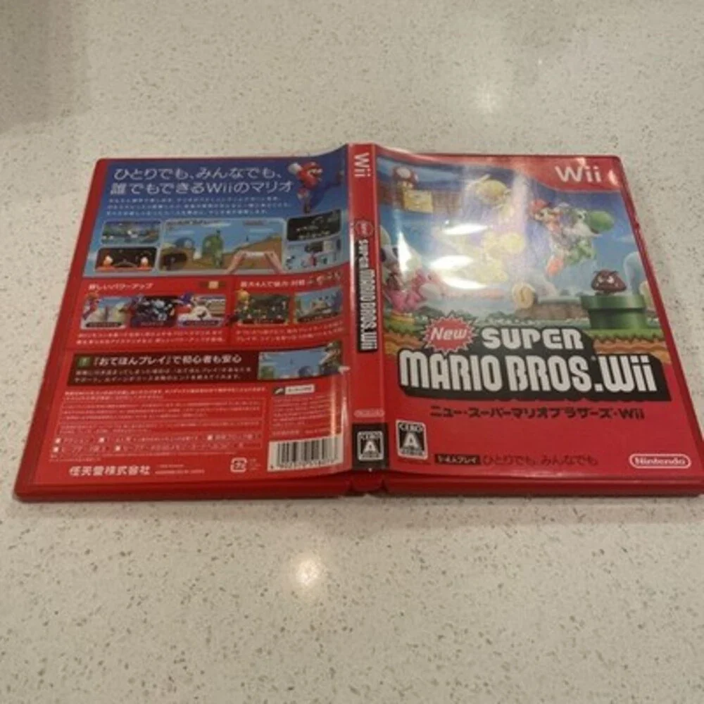 New Super Mario Bros. Wii Japanese Edition Nintendo From Japan